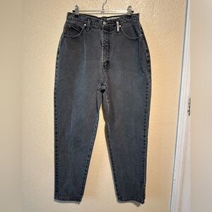 VINTAGE SASSON Jeans Size 13/14 Mom Jeans High Waist 100% Cotton